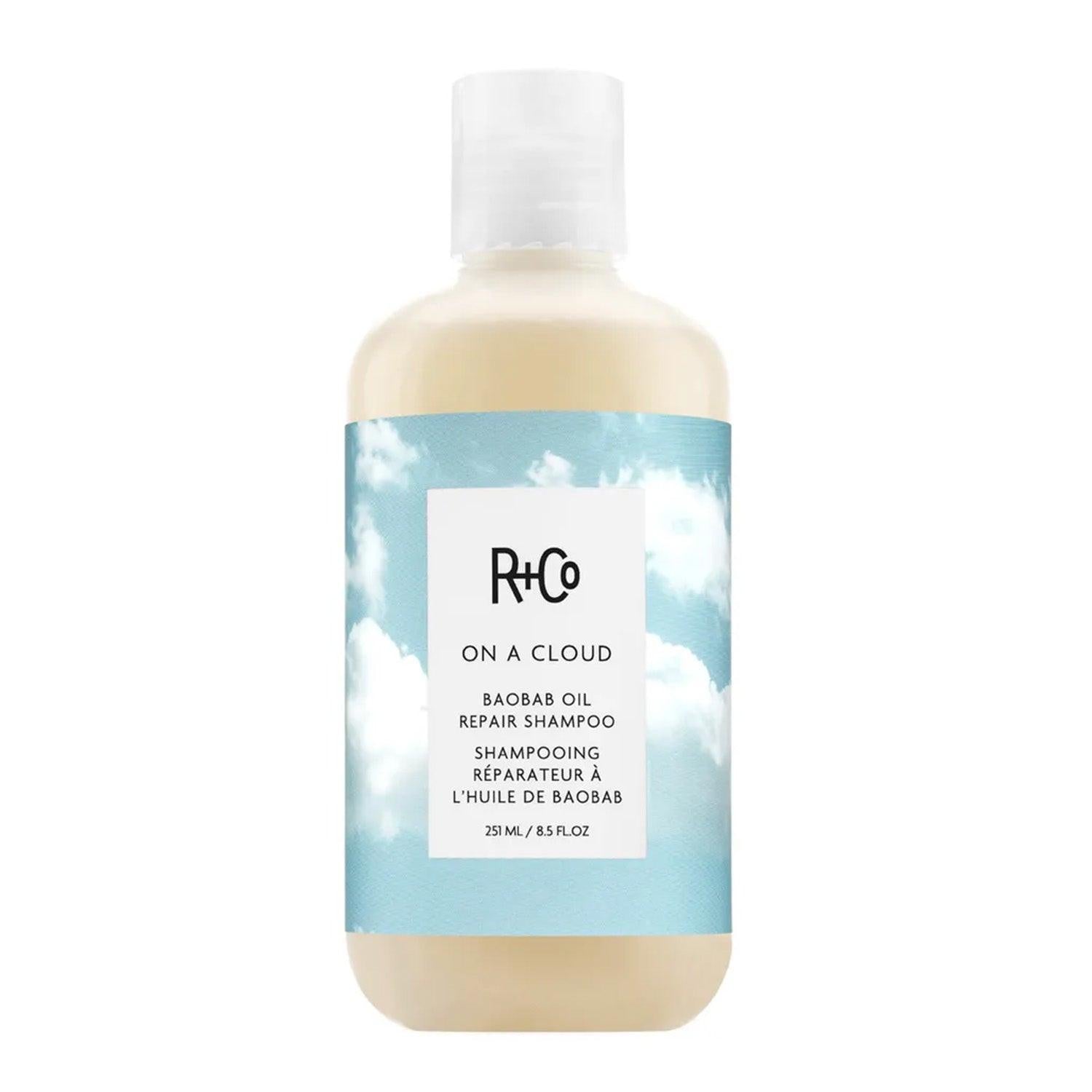 R+Co On A Cloud Baobab Repair Shampoo 251ml, Maison 19, Baobab Oil Shampoo, Repair Shampoo, Protein Shampoo
Vegan Hair Care
Sulfate-Free Shampoo
SLS-Free Shampoo
SLES-Free Shampoo
Cruelty-Free Shampoo
Gluten-Free Shampoo
Paraben-Free Shampoo
Moisturizing Shampoo
Hydrating Shampoo
Hair Bond Repair
Damaged Hair Treatment
Heat Protection Shampoo
Color-Treated Hair Shampoo
Frizz Control Shampoo
Strengthening Shampoo
Antioxidant-Rich Shampoo
Antioxidant Shampoo
Hair Repair System
Professional Hair Care
Salon-Qua
