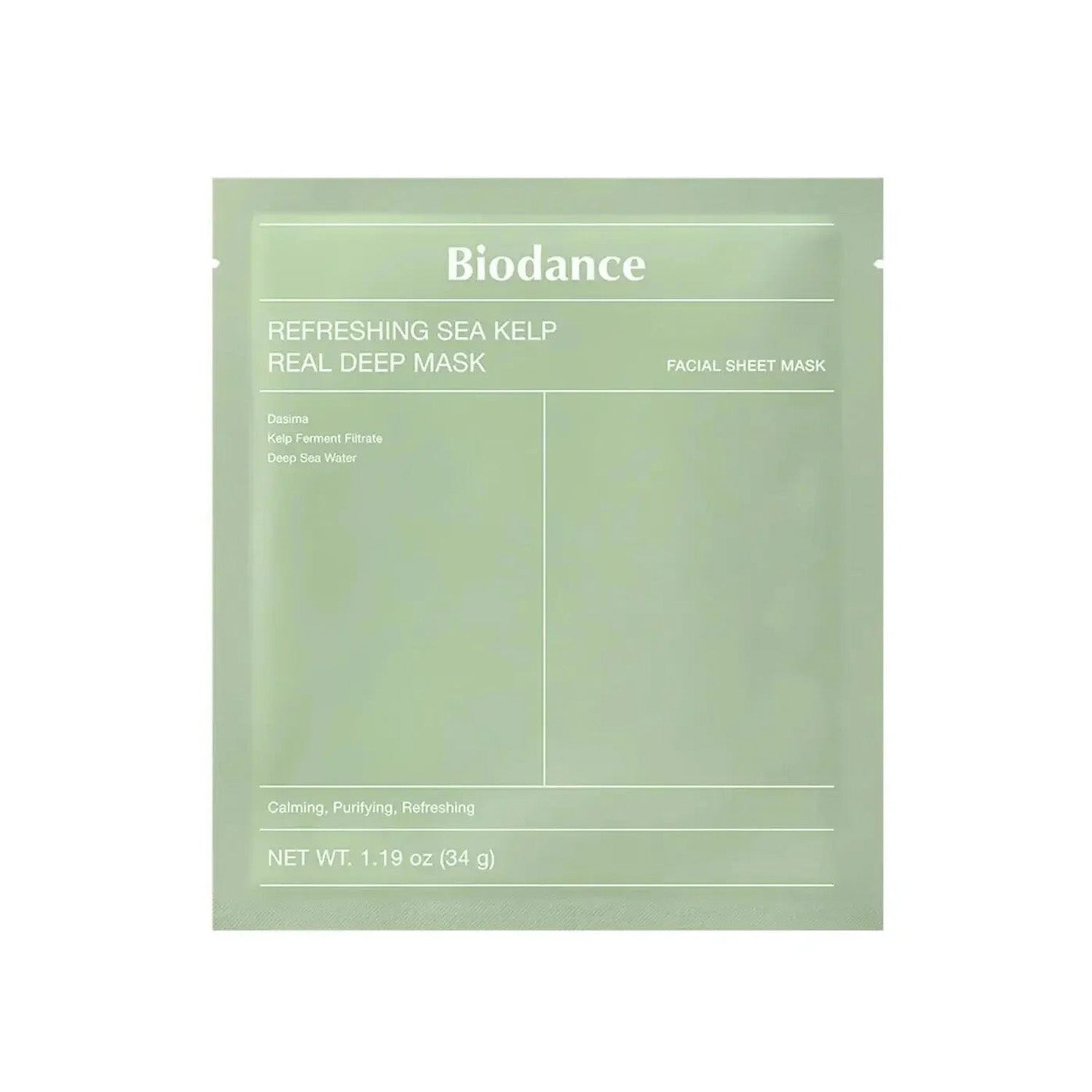 Biodance Refreshing Sea Kelp Real Deep Mask 34g - Maison 19
