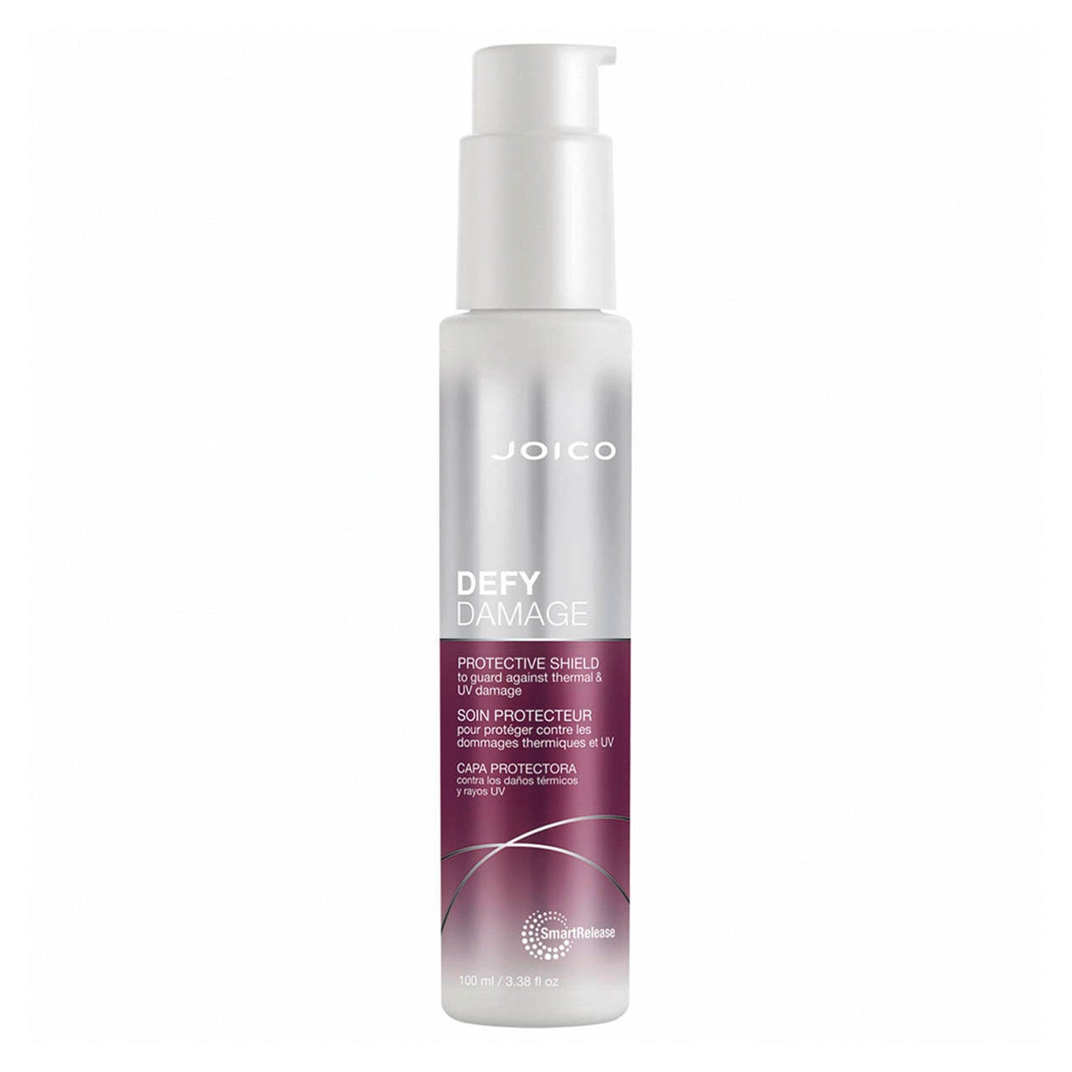 Joico Defy Damage protective shield bottle on a white background