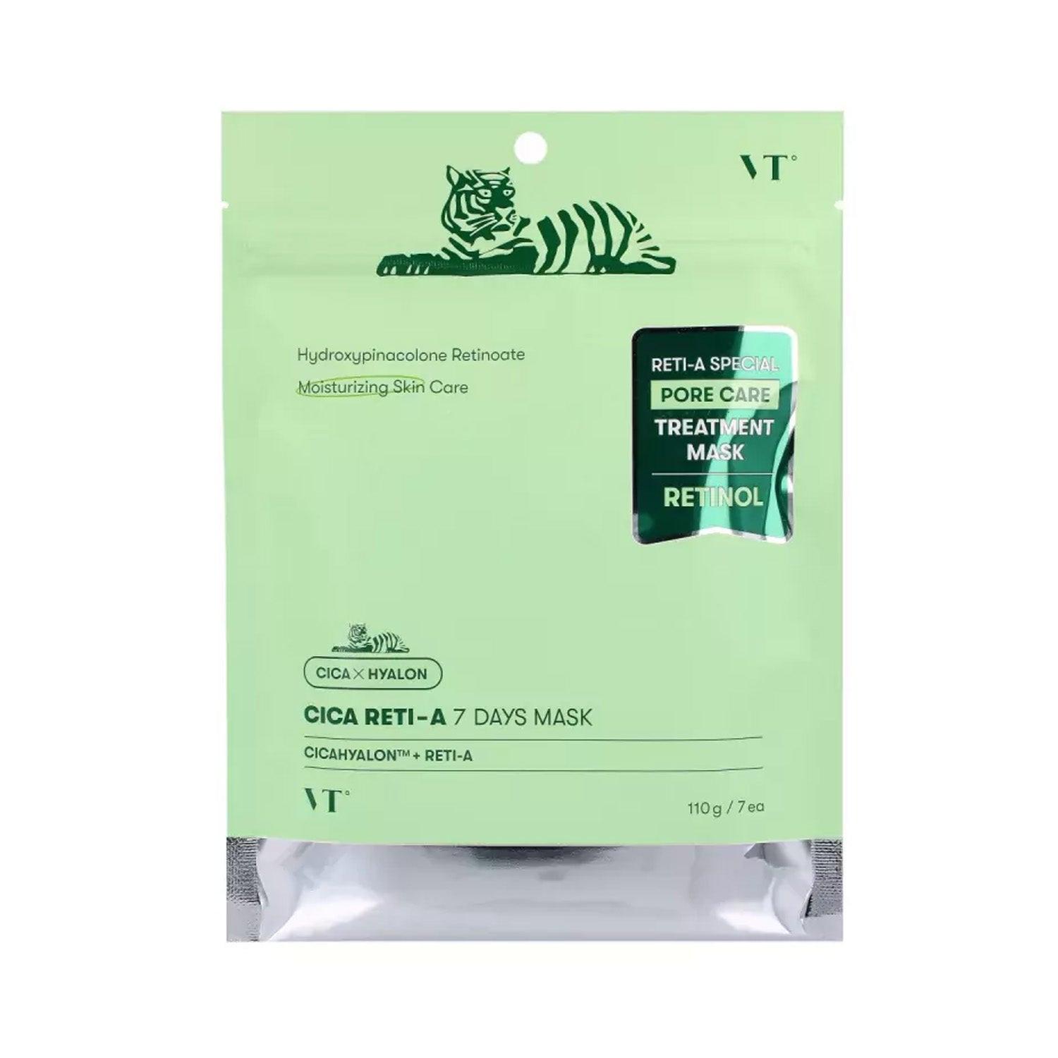 VT Cosmetics Cica Reti-A 7 Day Mask 7pcs.