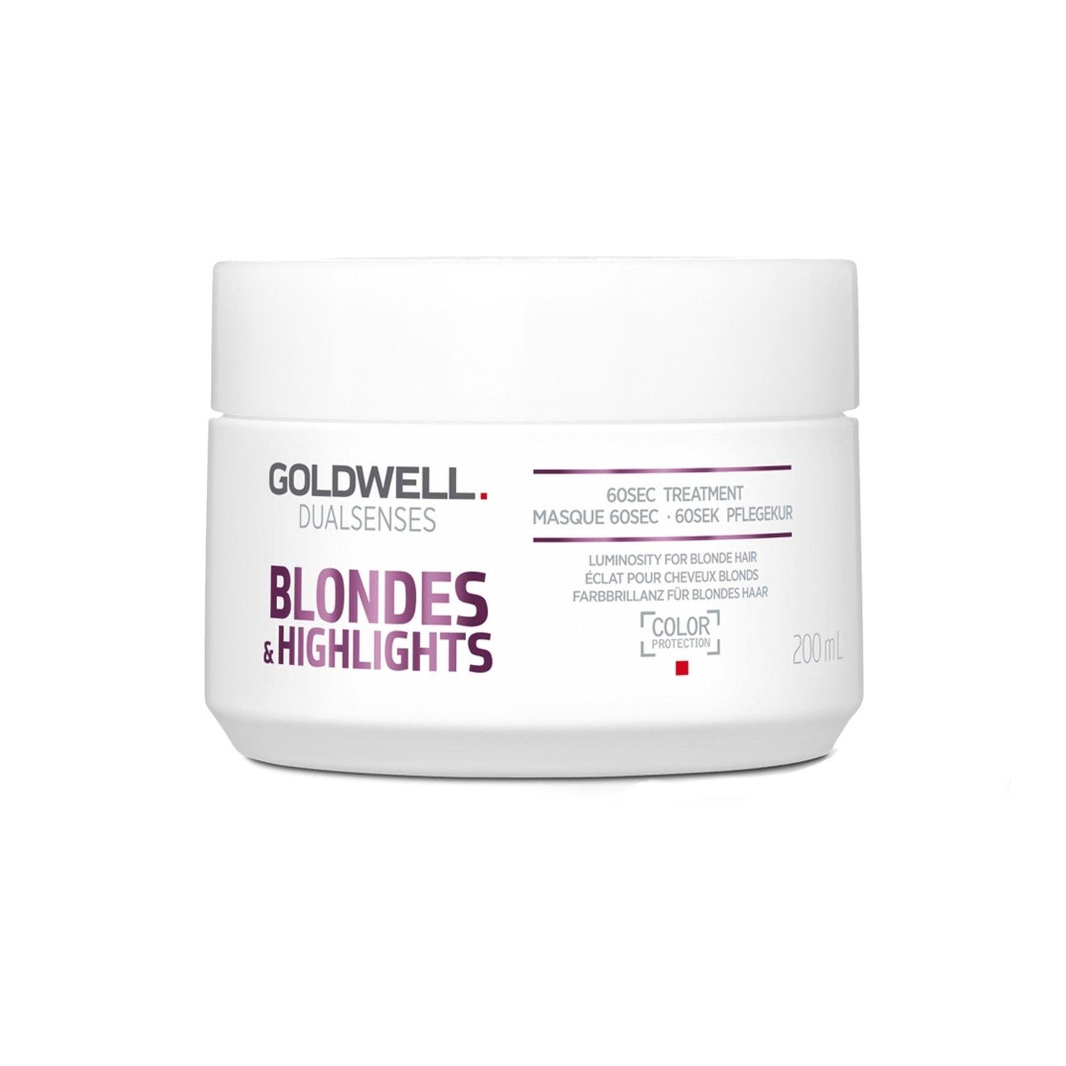 GOLDWELL DS Blondes & Highlights 60sec Treatment 200ml - Maison 19