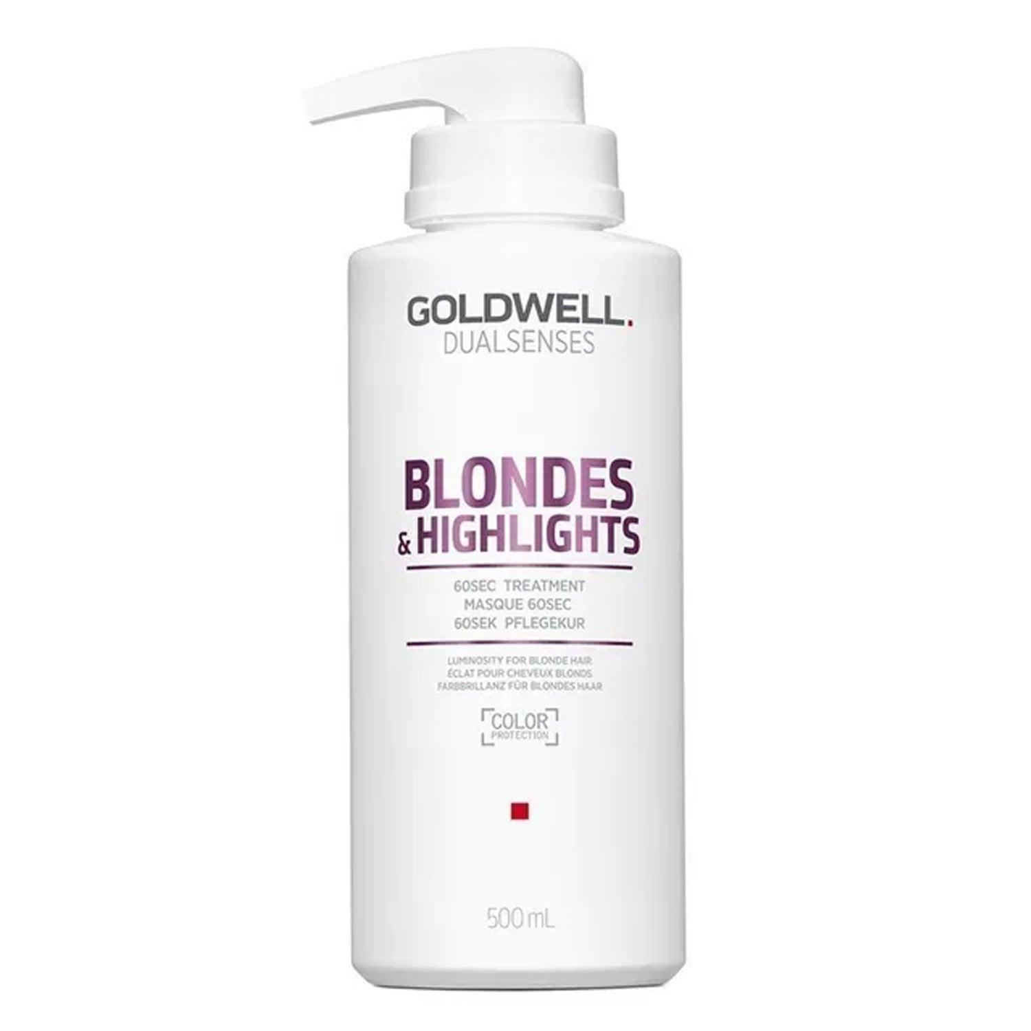 GOLDWELL DS Blondes & Highlights 60sec Treatment 500ml - Maison 19