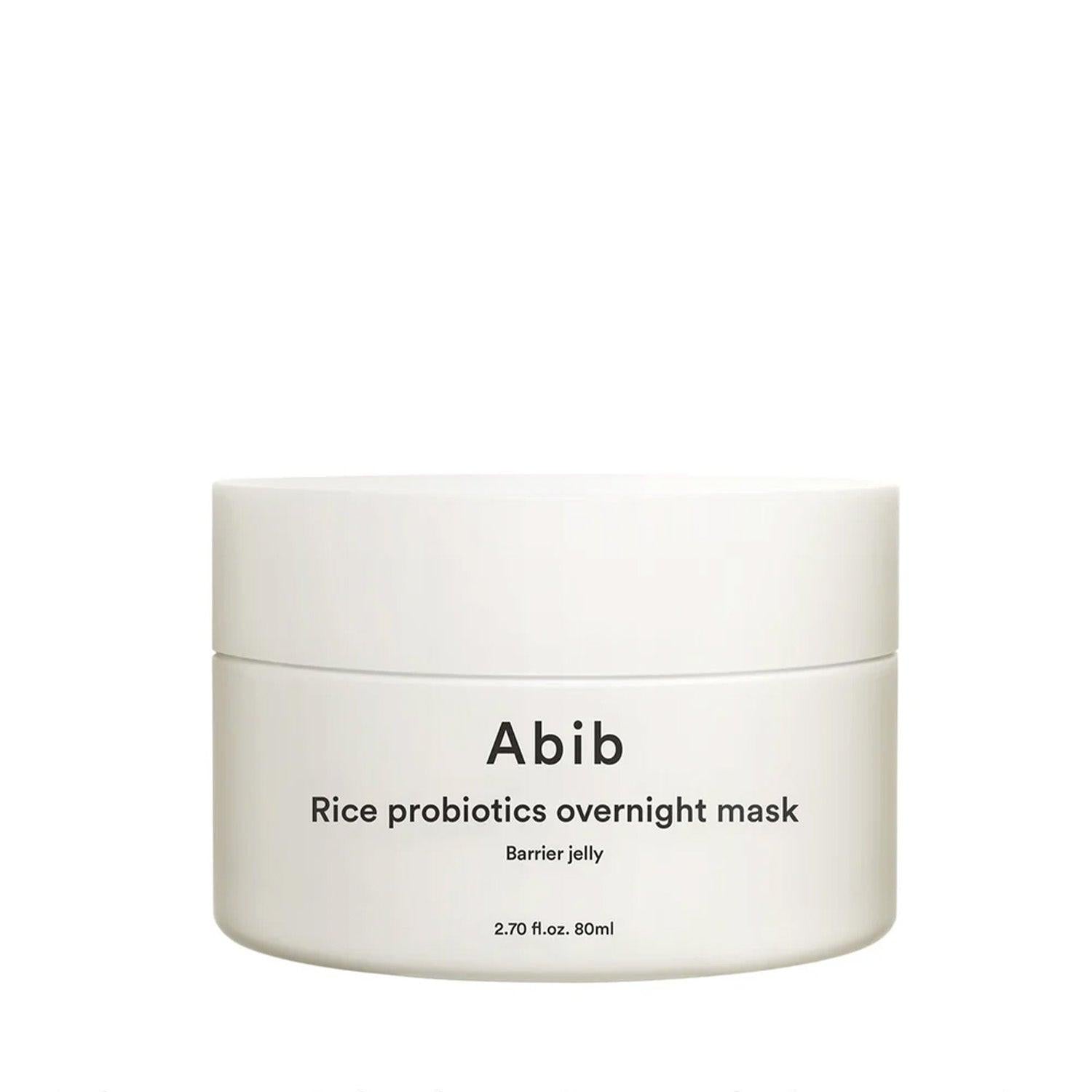 Abib Rice Probiotics Overnight Mask Barrier Jelly 80ml.