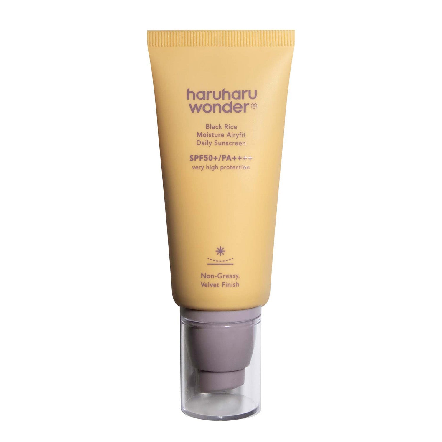 Haruharu Wonder Black Rice Moisture Airyfit Daily Sunscreen SPF50+/PA++++ 50ml - Maison 19