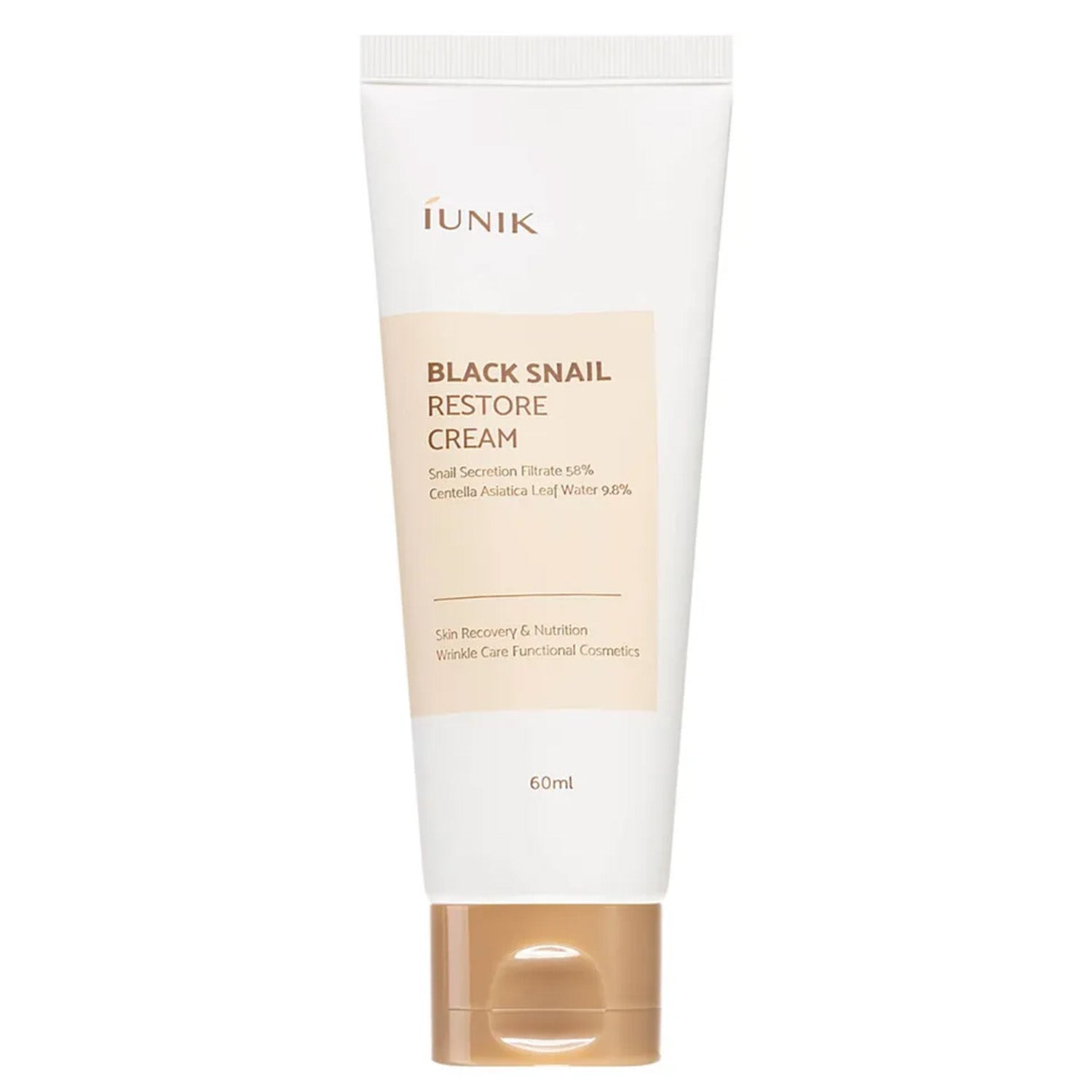 Iunik Black Snail Restore Cream 60 ml - Maison 19