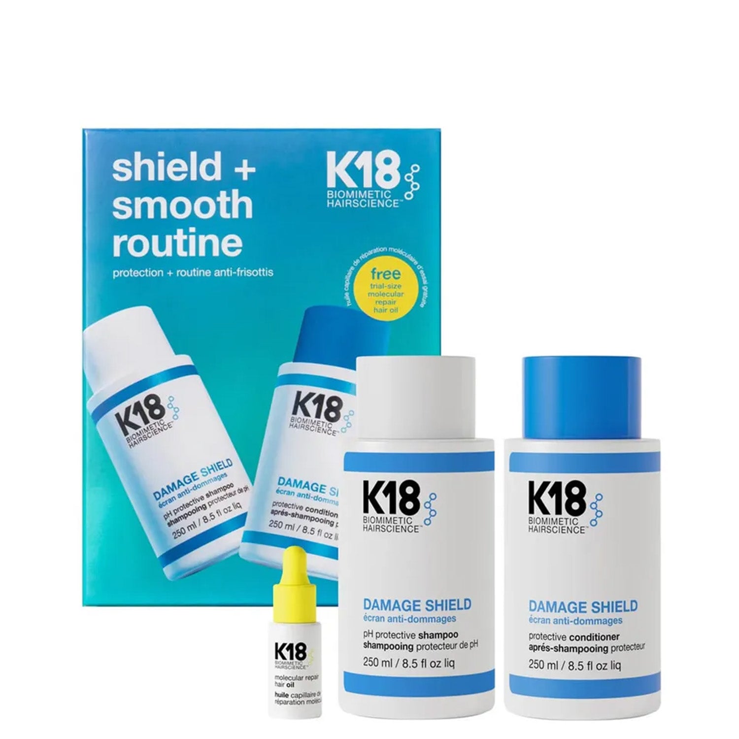 K18 Shield + Smooth Routine Gift Set - Maison 19