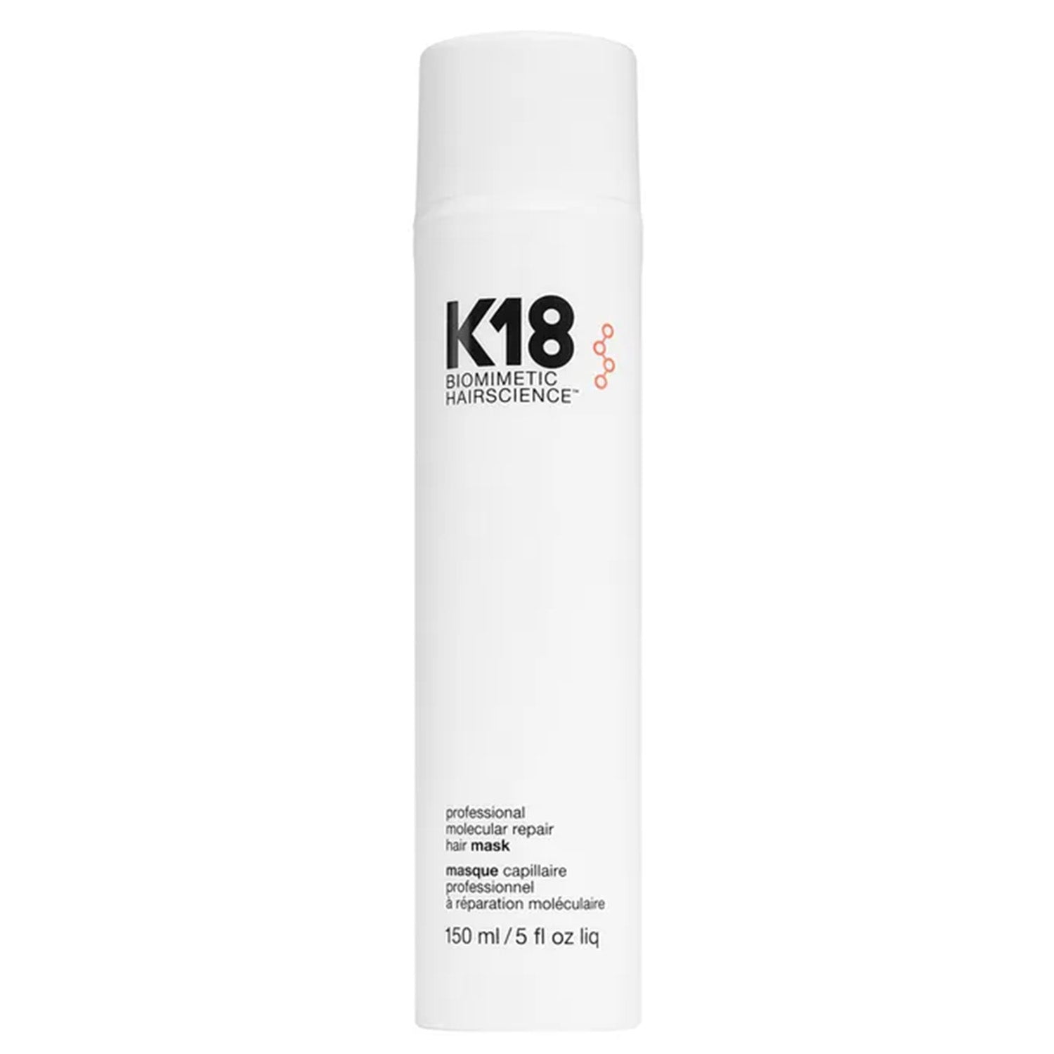 K18 Biomimetic Hairscience Leave-in Molecular Repair Hair Mask 150ml - Maison 19