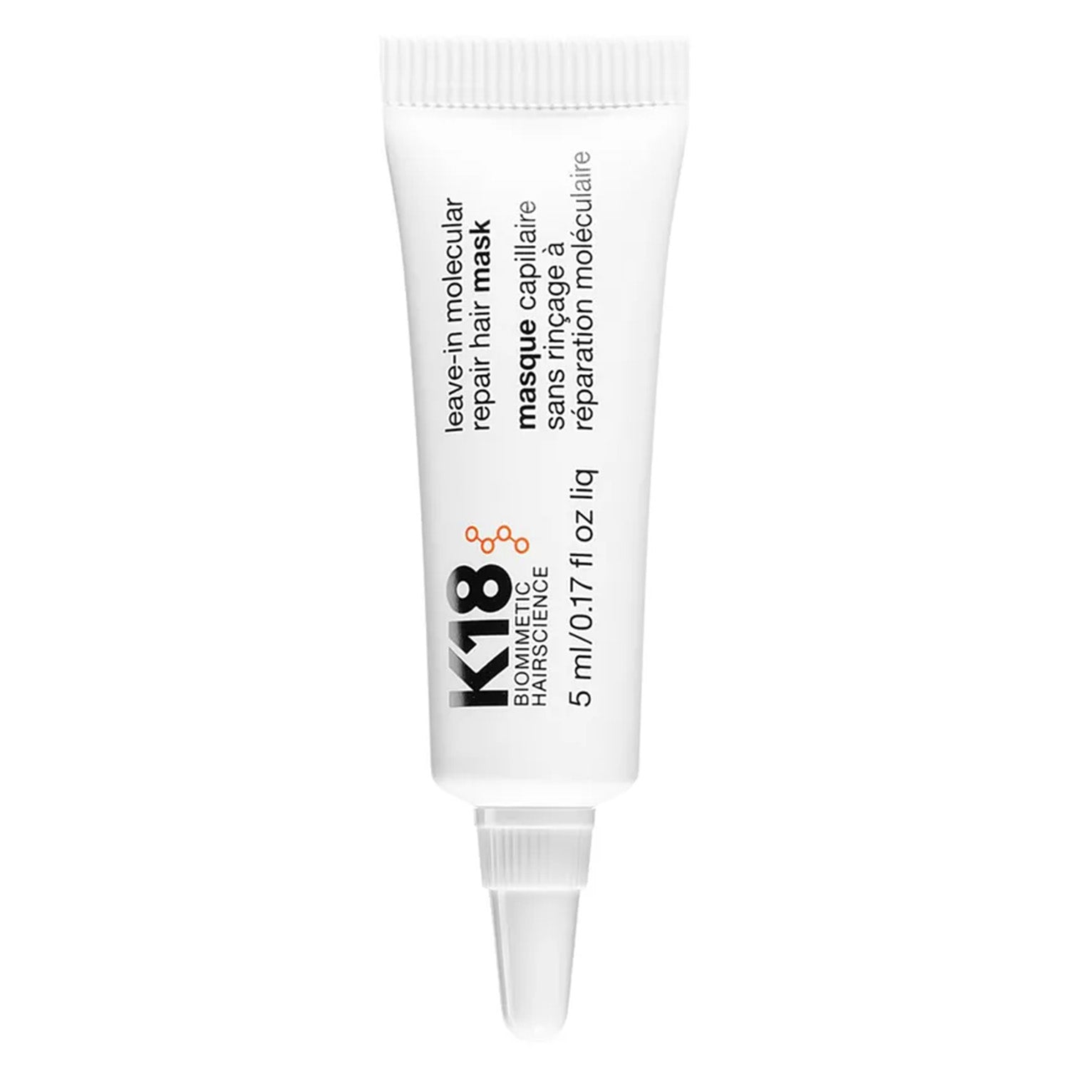 K18 Biomimetic Hairscience Leave-in Molecular Repair Hair Mask 5ml - Maison 19