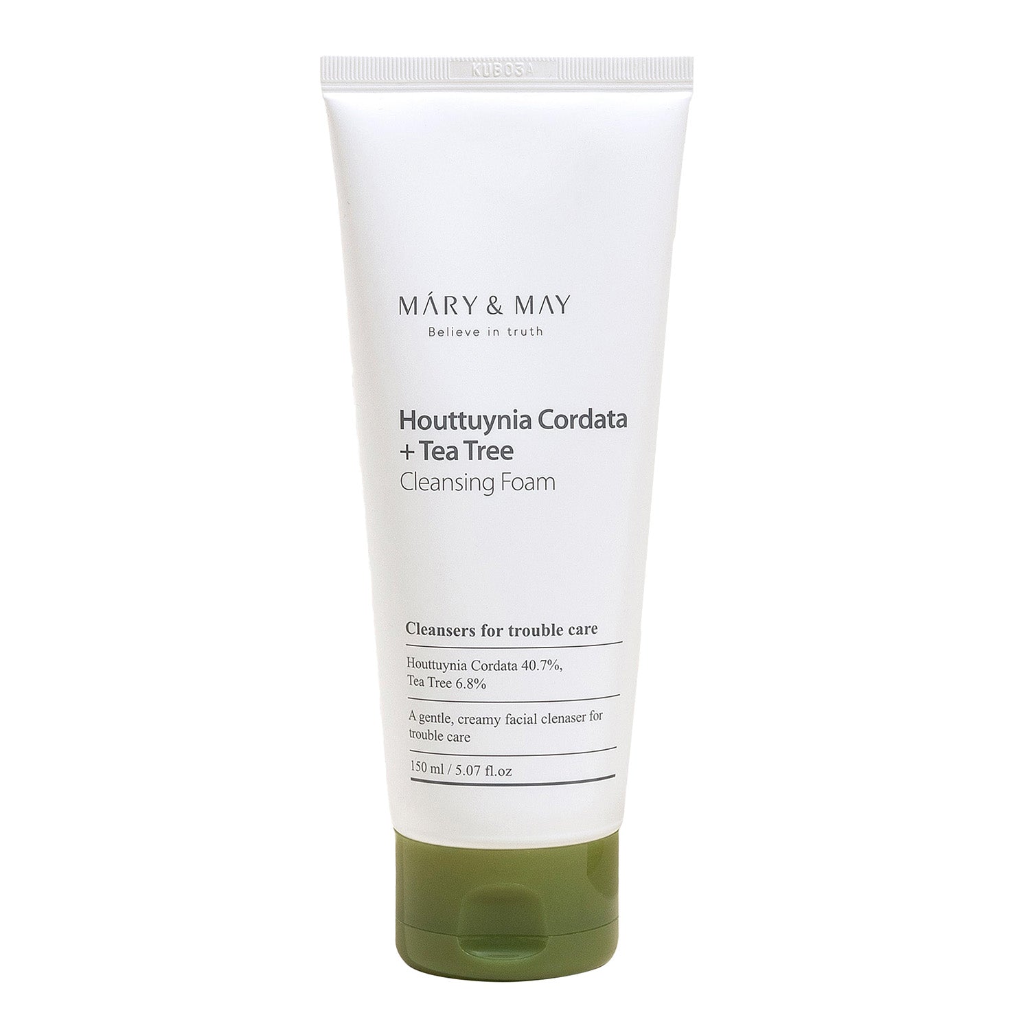 Mary&May Houttuynia Cordata + Tea Tree Cleansing Foam 150ml - Maison 19