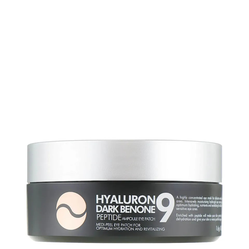 MEDI-PEEL Hyaluron Dark Benone Peptide 9 Ampoule Eye Patch 60pcs - Maison 19