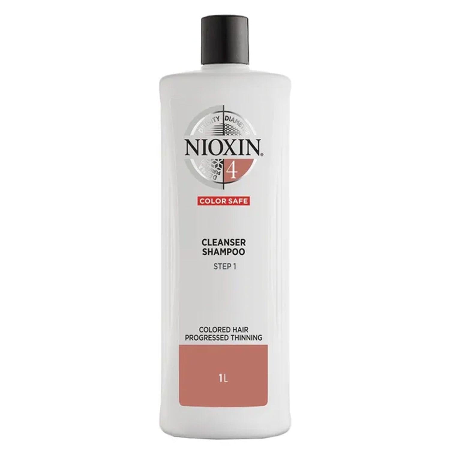 NIOXIN System 4 Cleanser 1000ml - Maison 19