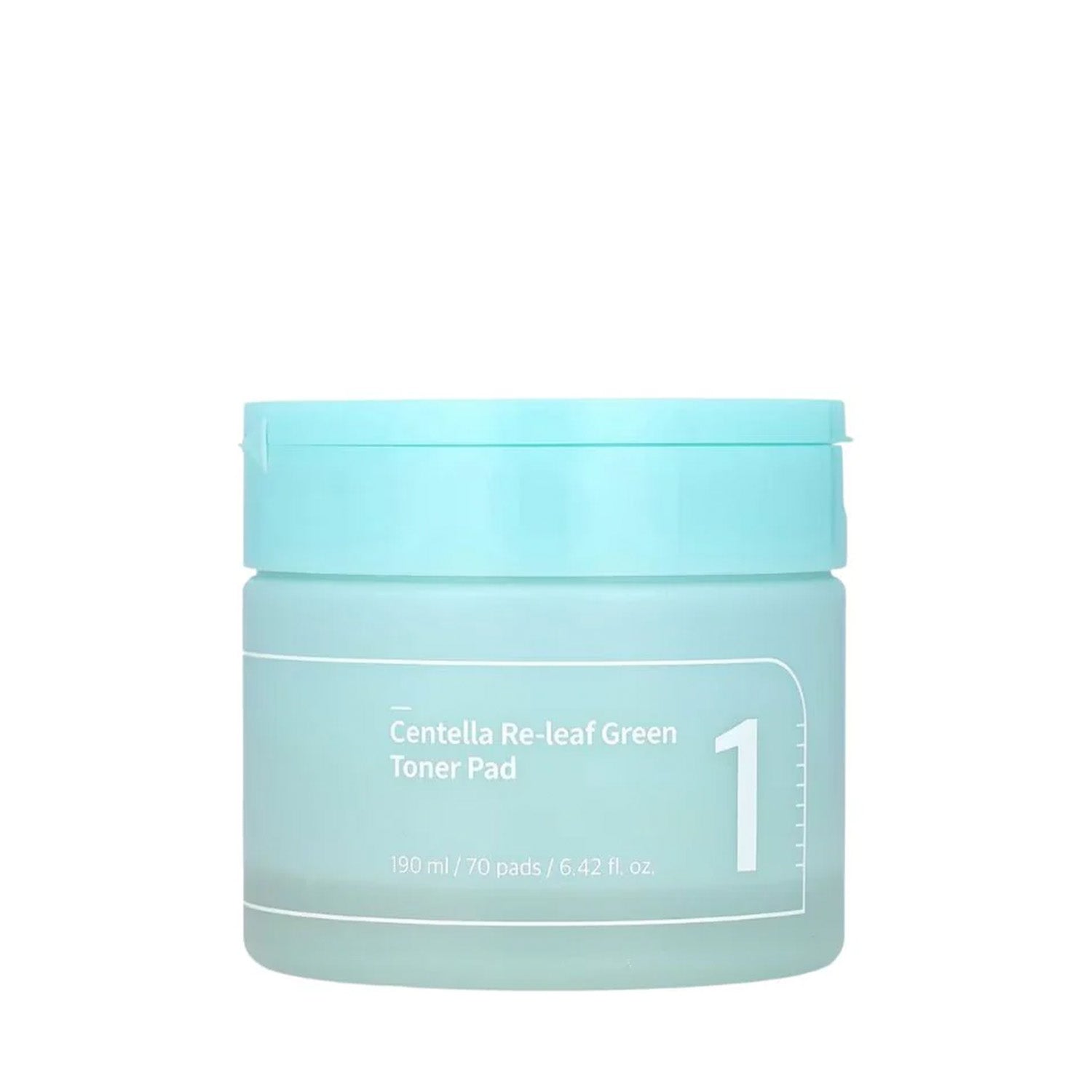 Numbuzin No.1 Centella Re-leaf Green Toner Pad 70pcs - Maison 19