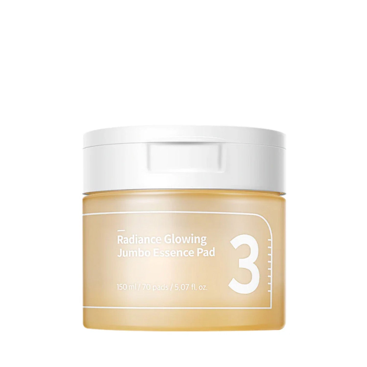 Numbuzin No.3 Radiance Glowing Jumbo Essence Pad 70pcs - Maison 19