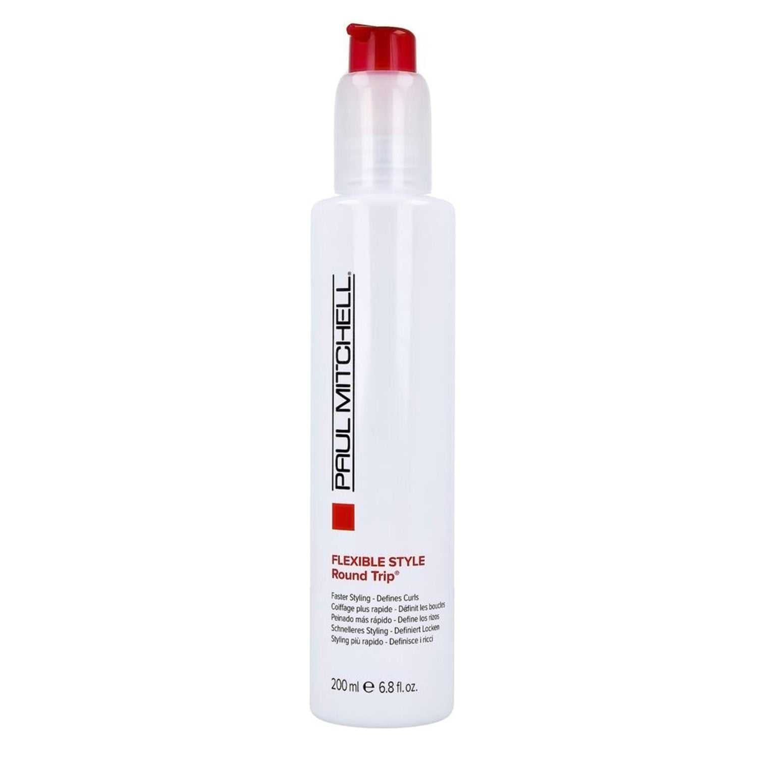 Paul Mitchell Round Trip 200ml curl-defining liquid bottle.