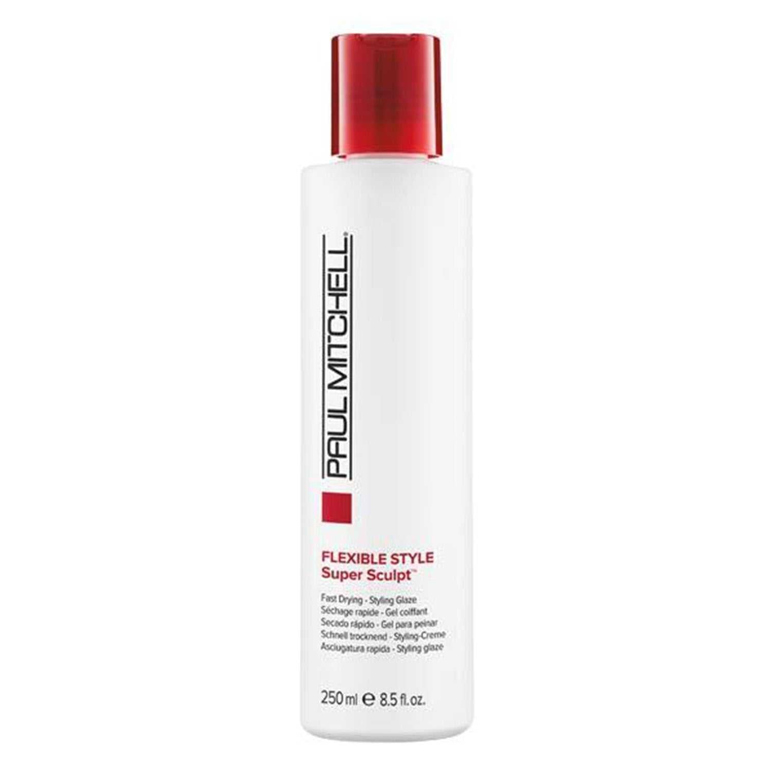Paul Mitchell Super Sculpt 250ml fast-drying styling glaze for flexible hold and volume.