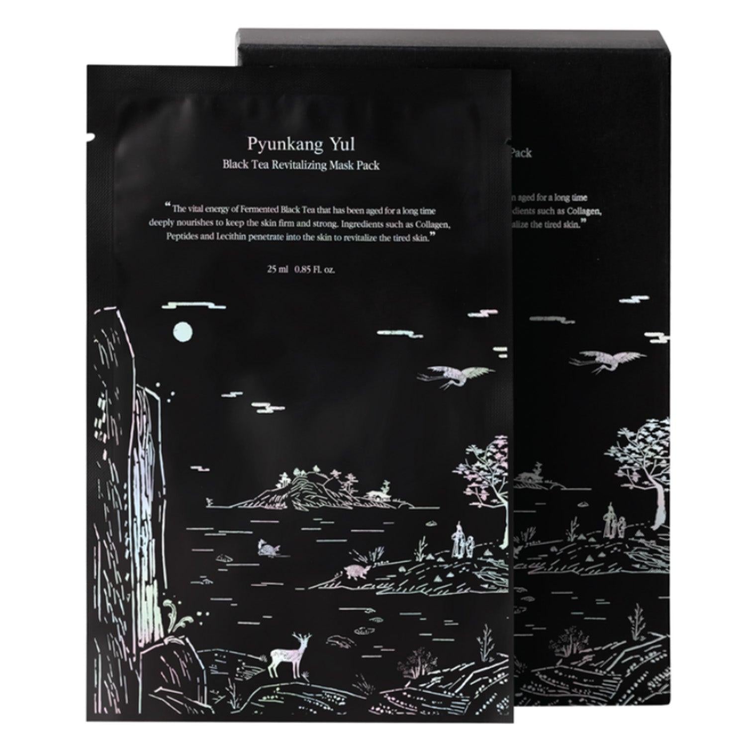 Pyunkang Yul Black Tea Revitalizing Mask Pack - Maison 19