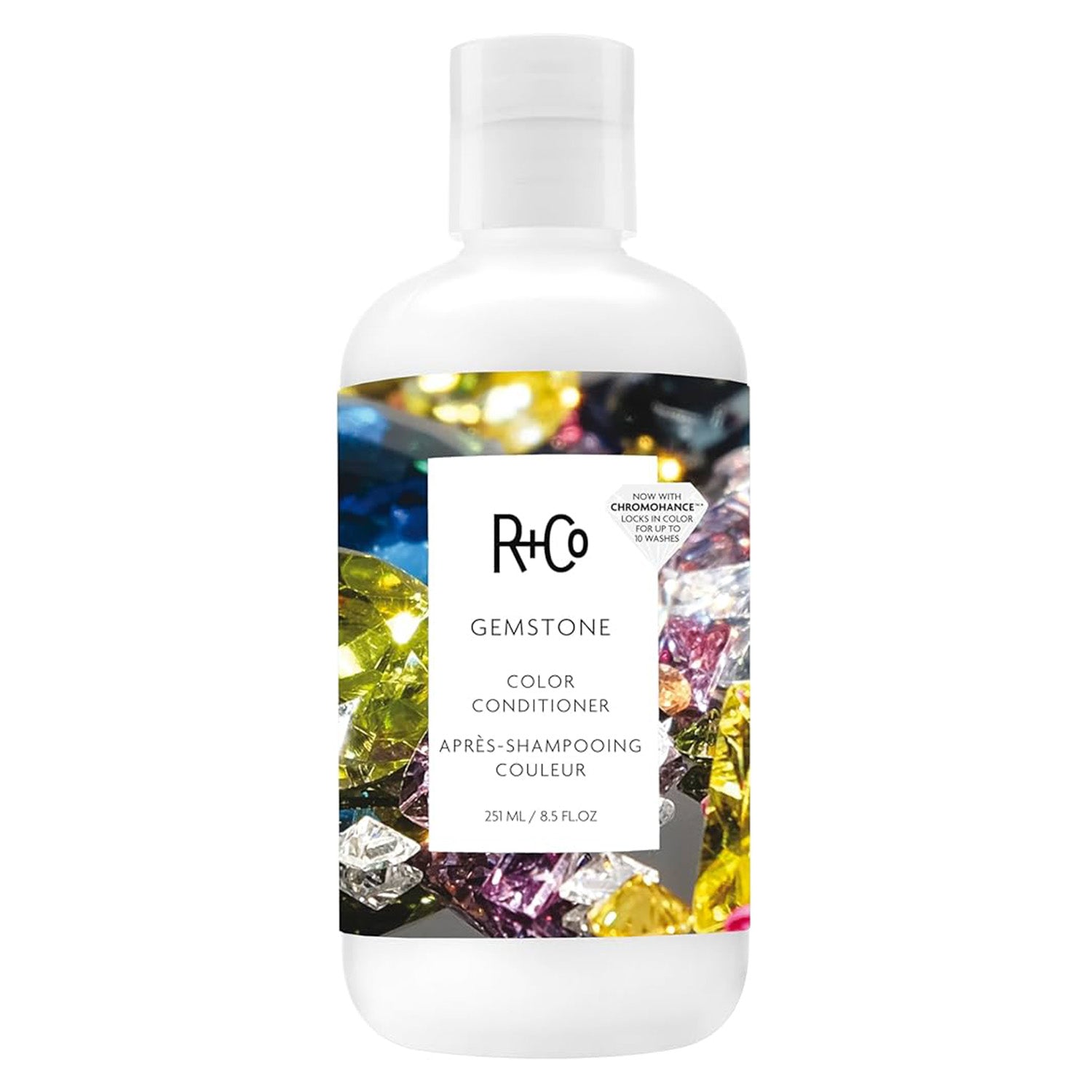 R+Co Gemstone Color Conditioner 251ml - Maison 19, R+Co Gemstone Color Conditioner
Color-protecting conditioner
Conditioner for colored hair
Color-safe hair conditioner
Vegan hair conditioner
Cruelty-free hair conditioner
Sulfate-free conditioner
Paraben-free conditioner
Conditioner with hibiscus extract
Conditioner with pea extract
Conditioner with rice extract
Conditioner with moringa oil
Conditioner with sunflower extract
Conditioner with shea butter
Conditioner with antioxidant-rich ingredients