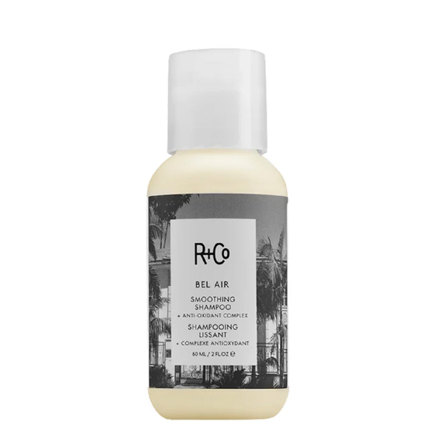R+CO BEL AIR Smoothing Shampoo 50 ml - Maison 19, R+Co BEL AIR Smoothing Shampoo
Anti-frizz shampoo
Smoothing shampoo
Frizz control shampoo
Vegan shampoo
Sulfate-free shampoo
Travel size shampoo
Shampoo for thick hair
Color-safe shampoo
Shampoo for frizzy hair
Hydrating shampoo
Paraben-free shampoo
Luxury hair care
Salon-quality shampoo
R+Co travel shampoo