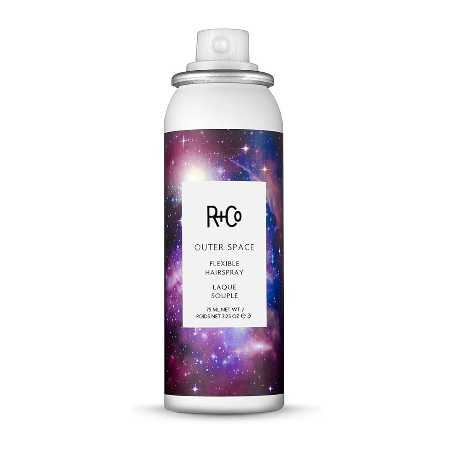 R+Co Outer Space Flex Hairspray 75ml - Maison 19, R+Co Outer Space Flexible Hairspray
Flexible hold hairspray
Lightweight hairspray
Medium hold hairspray
Travel size hairspray
Vegan hairspray
Cruelty-free hairspray
Sulfate-free hairspray
Paraben-free hairspray
Humidity-resistant hairspray
Hairspray for all hair types
Heat protection hairspray
Non-sticky hairspray
Frizz control hairspray
Shiny finish hairspray