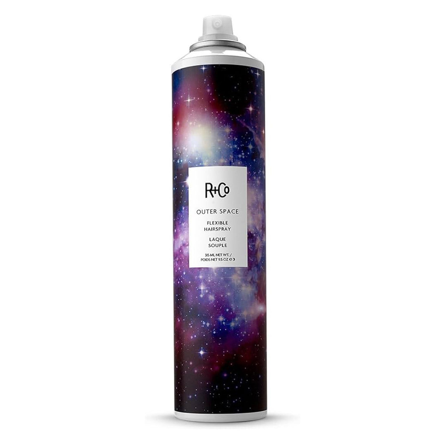 R+Co Outerspace Flexible Hairspray 315ml - Maison 19, R+Co Outer Space Flexible Hairspray
Flexible hold hairspray
Strong hold hairspray
Non-crunchy hairspray
Frizz control hairspray
Humidity-resistant hairspray
Lightweight hairspray
Shiny finish hairspray
Sulfate-free hairspray
Paraben-free hairspray
Vegan hairspray
Cruelty-free hairspray
Gluten-free hairspray
Rosy Eyed fragrance hairspray
Professional hairstylist hairspray