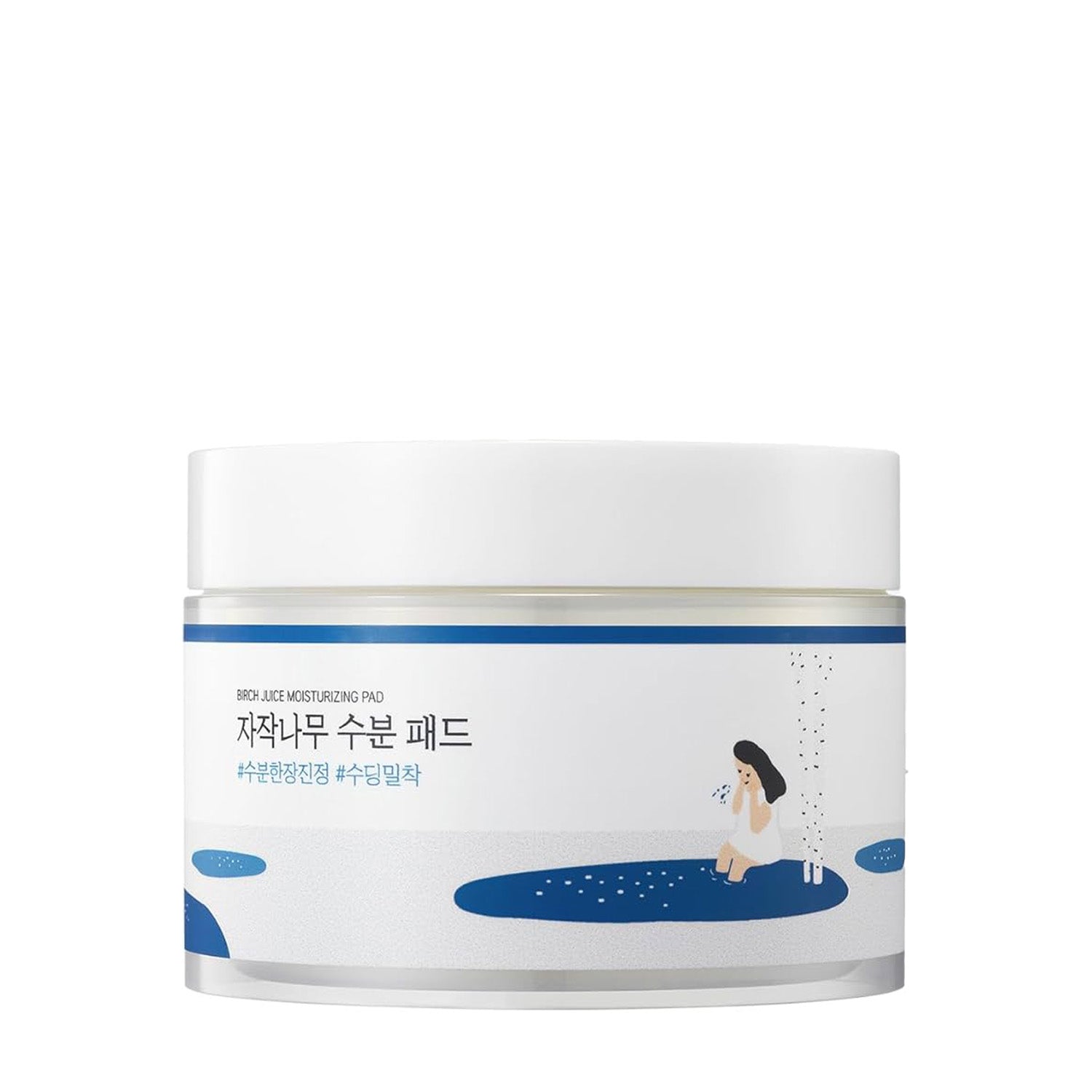 Round Lab Birch Juice Moisturizing Pad 80 pcs - Maison 19
