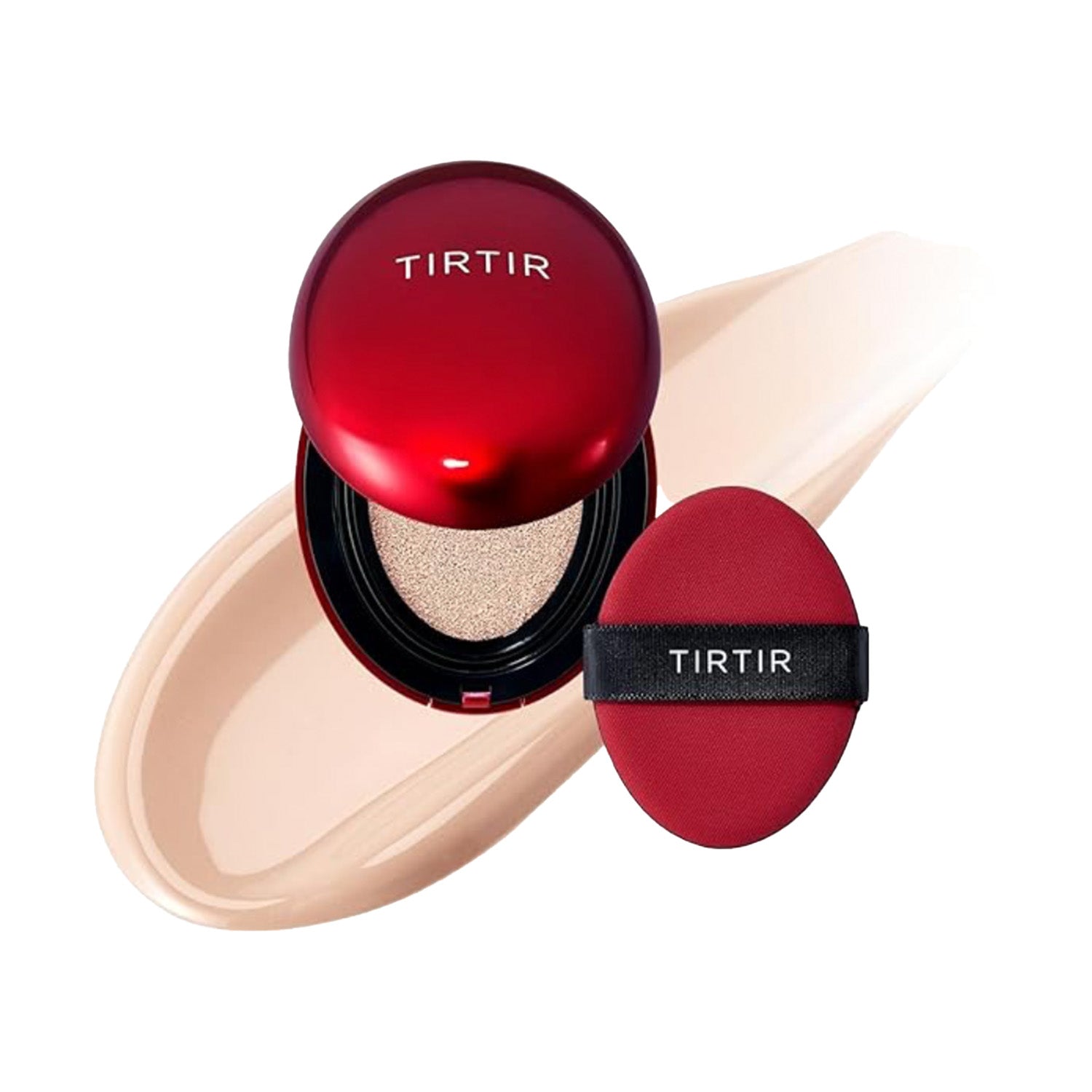 TIRTIR Mask Fit Red Cushion 17C Porcelain Mini 4.5g - Maison 19 
Korean cushion foundation
Mini cushion foundation
Portable cushion makeup
Compact cushion foundation
Travel-size cushion foundation
17C Porcelain cushion
Cool undertone foundation
Very fair skin cushion
Light cool-toned cushion
TIRTIR cool tone base makeup
High coverage cushion
Lightweight, buildable formula
Long-lasting cushion foundation
Transfer-proof cushion
Mask-proof makeup
Skin-blurring finish