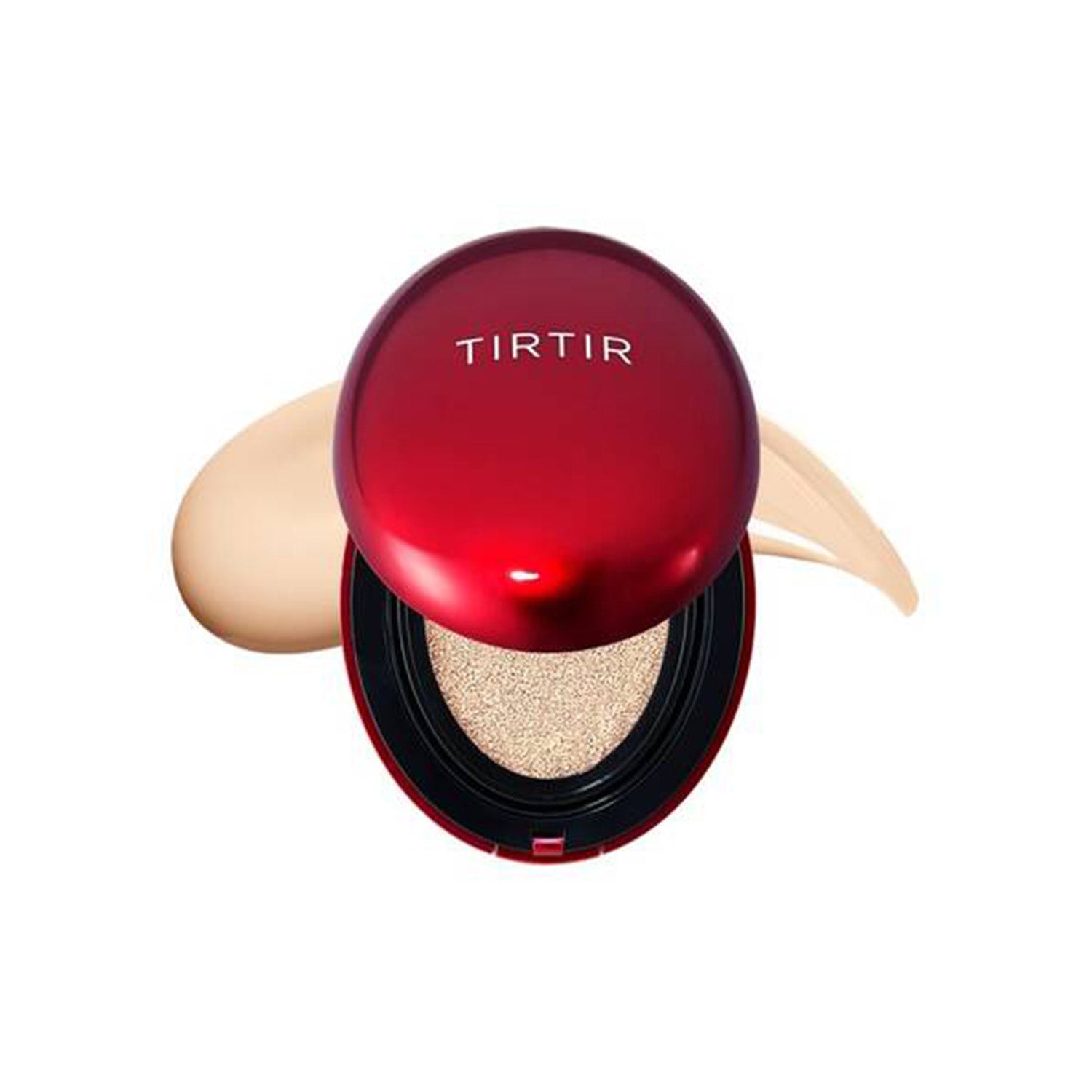 TIRTIR Mask Fit Red Cushion 17N Vanilla 18g - Maison 19 - Long-lasting cushion foundation - Hydrating cushion foundation - Lightweight cushion makeup - Natural finish cushion - Korean cushion foundation - Full coverage cushion  - Buildable coverage cushion -
Transfer-proof foundation -
Mask-proof makeup -
Glowy finish cushion