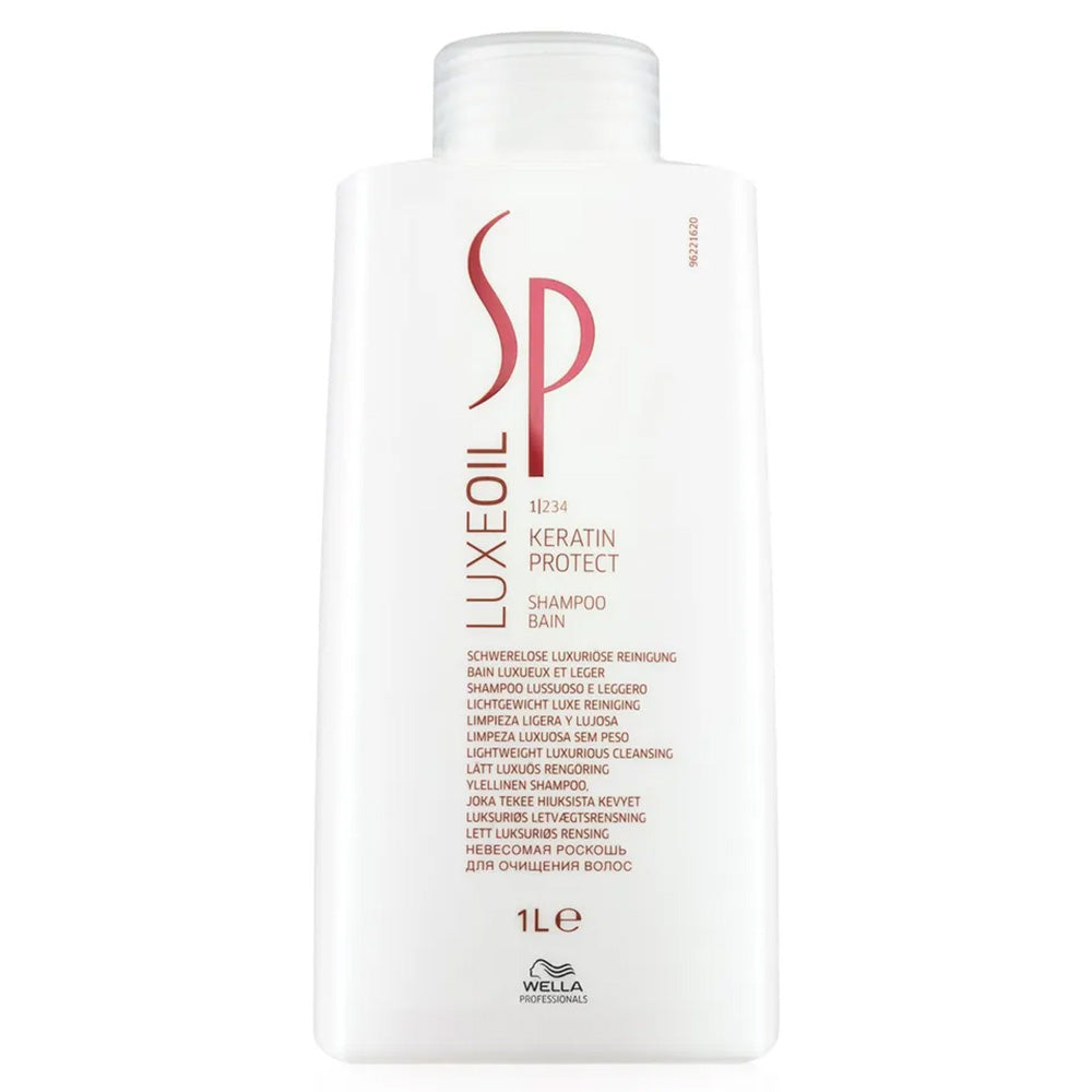 Wella Professionals Sp Luxe Oil Keratin Protect Shampoo 1000ml - Maison 19