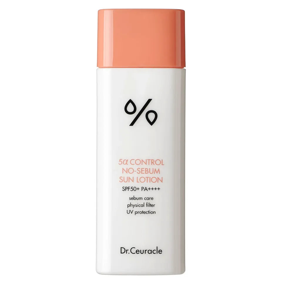 DR. CEURACLE 5a Control No-Sebum Sun Lotion SPF50 50ml