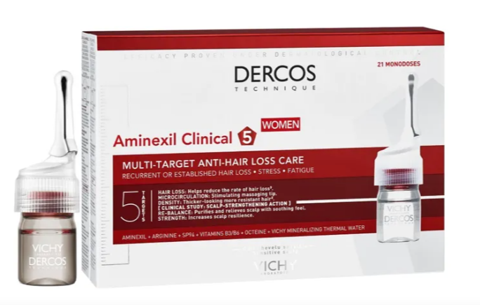 VICHY Dercos Aminexil Clinical 5 Treatment 21x6ml