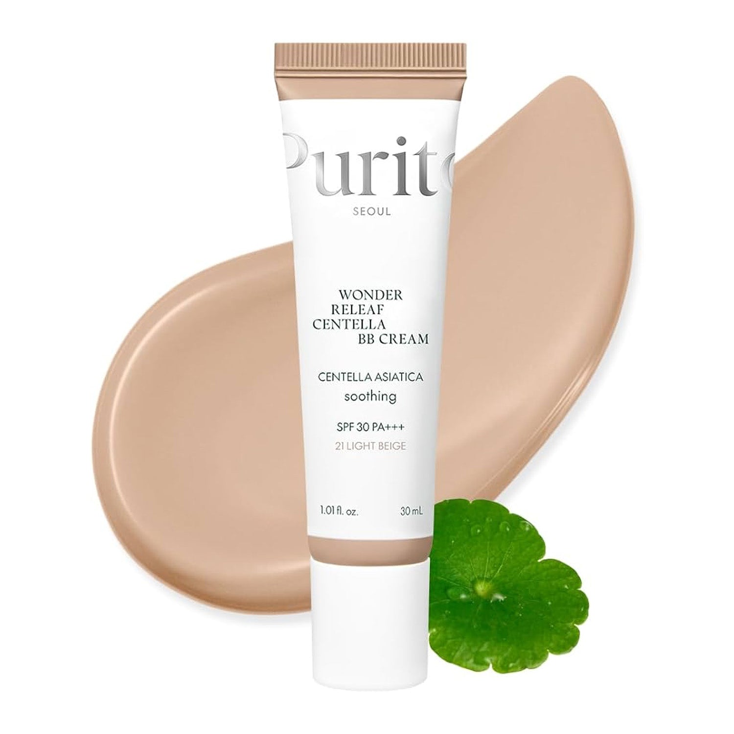 Purito Wonder Releaf Centella BB Cream No.21 Light Beige 30ml