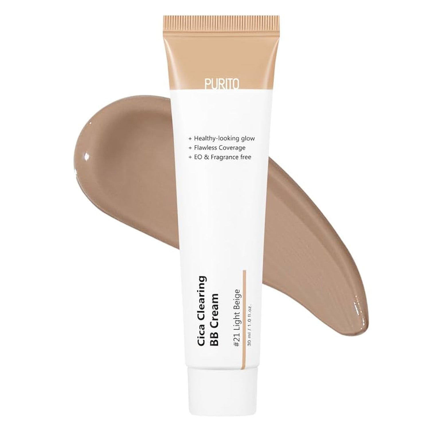 PURITO Cica Clearing BB Cream #21 Light Beige