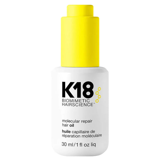 K18 Biomimetic Hairscience Professionelles Molekularreparatur-Haaröl, 30 ml